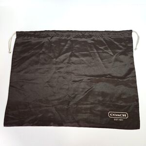Coach Brown Logo Medium Size Dust Bag Sleeper Storage Travel